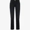 Isabel Marant Etoile Sulanoa Raw-hem Straight-leg Mid-rise Denim Jeans