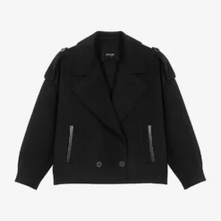 Maje Gaelili Oversized Wool-blend Coat