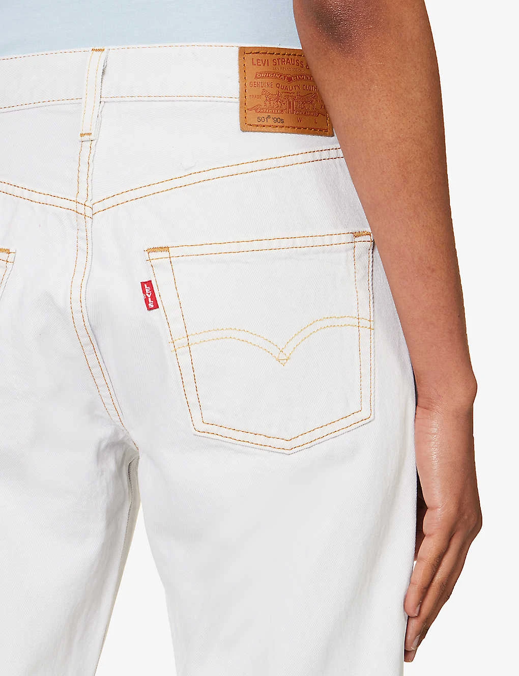 Levis 501 '90s Straight-leg Mid-rise Denim Jeans - Image 6
