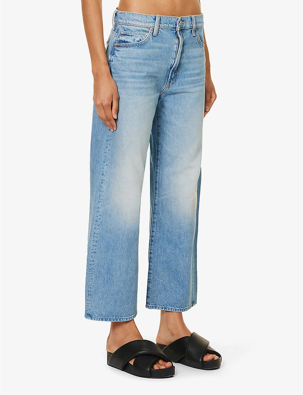 MOTHER Dodger Wide-leg High-rise Jeans - Image 3