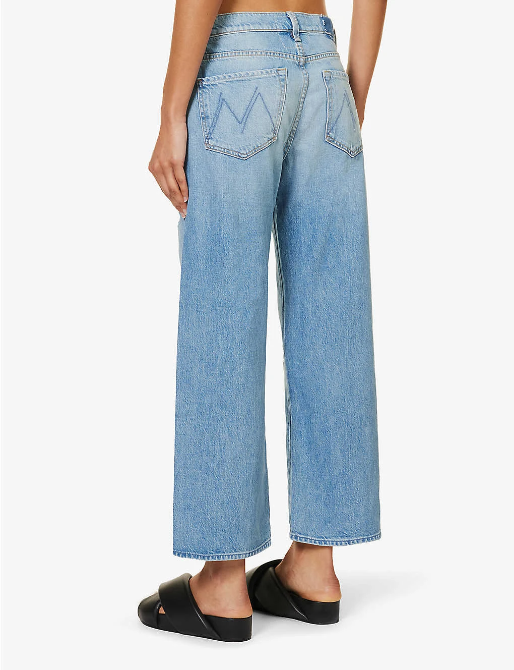 MOTHER Dodger Wide-leg High-rise Jeans - Image 4