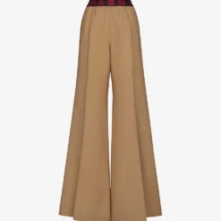 Marni Wide-leg Low-rise Wool Trousers