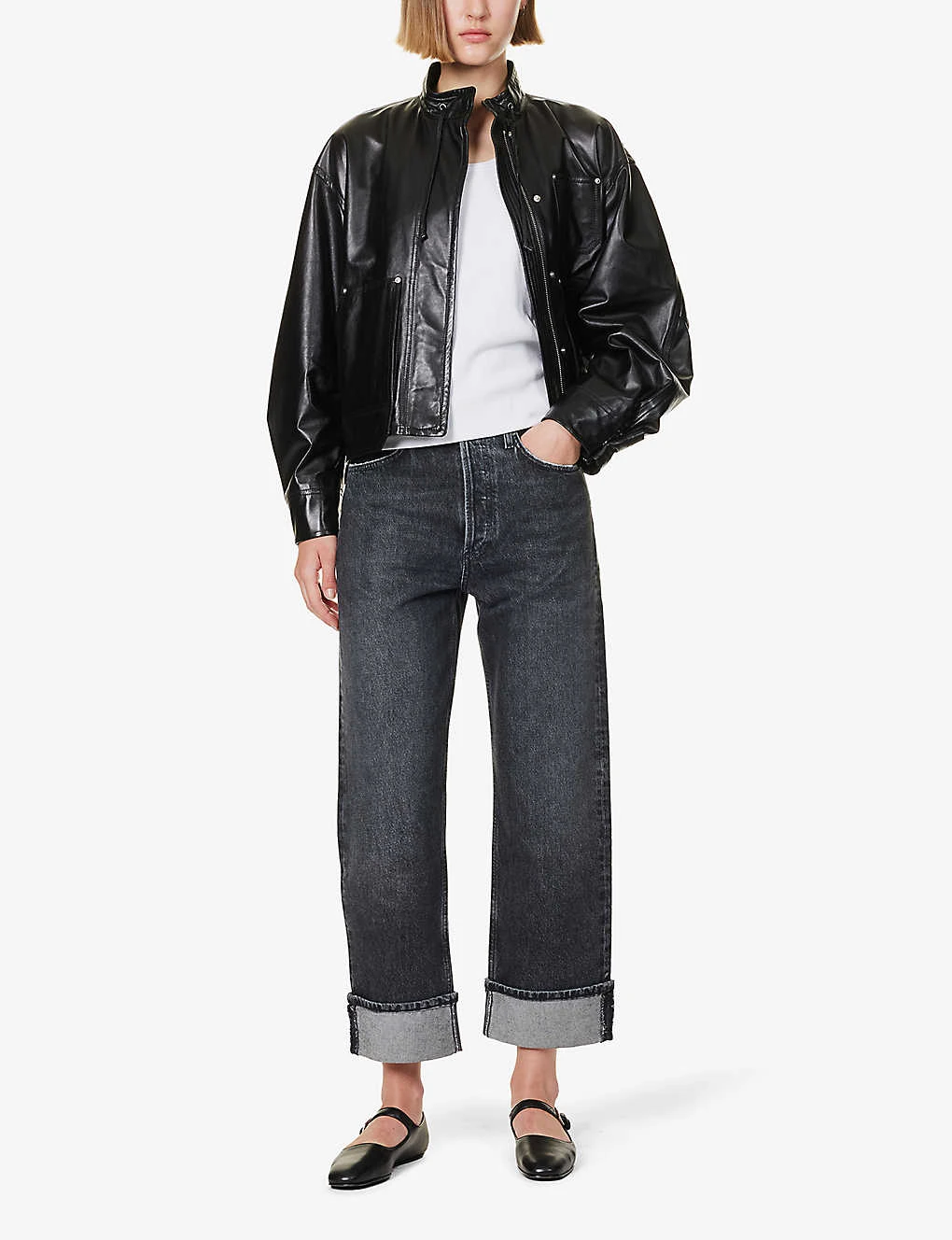 AGOLDE Fran Relaxed-fit High-rise Jeans - Image 2