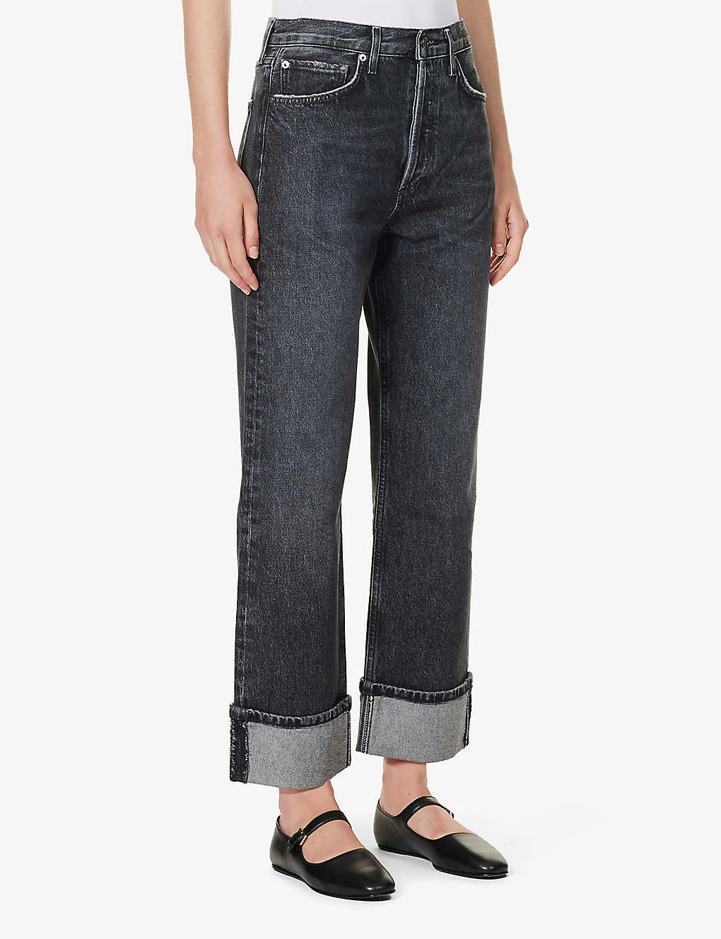AGOLDE Fran Relaxed-fit High-rise Jeans - Image 3