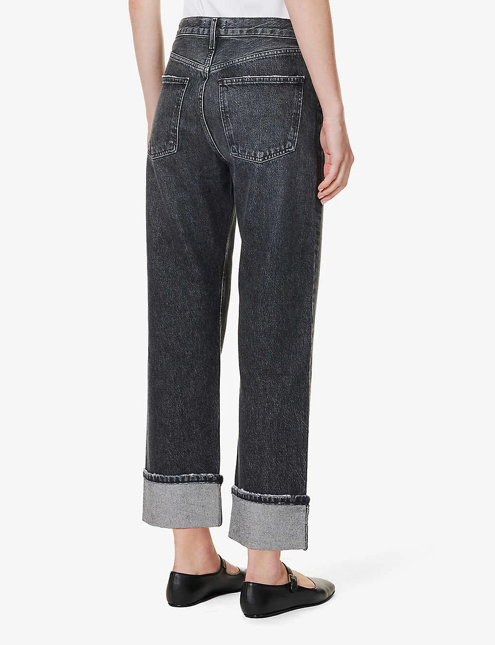 AGOLDE Fran Relaxed-fit High-rise Jeans - Image 4