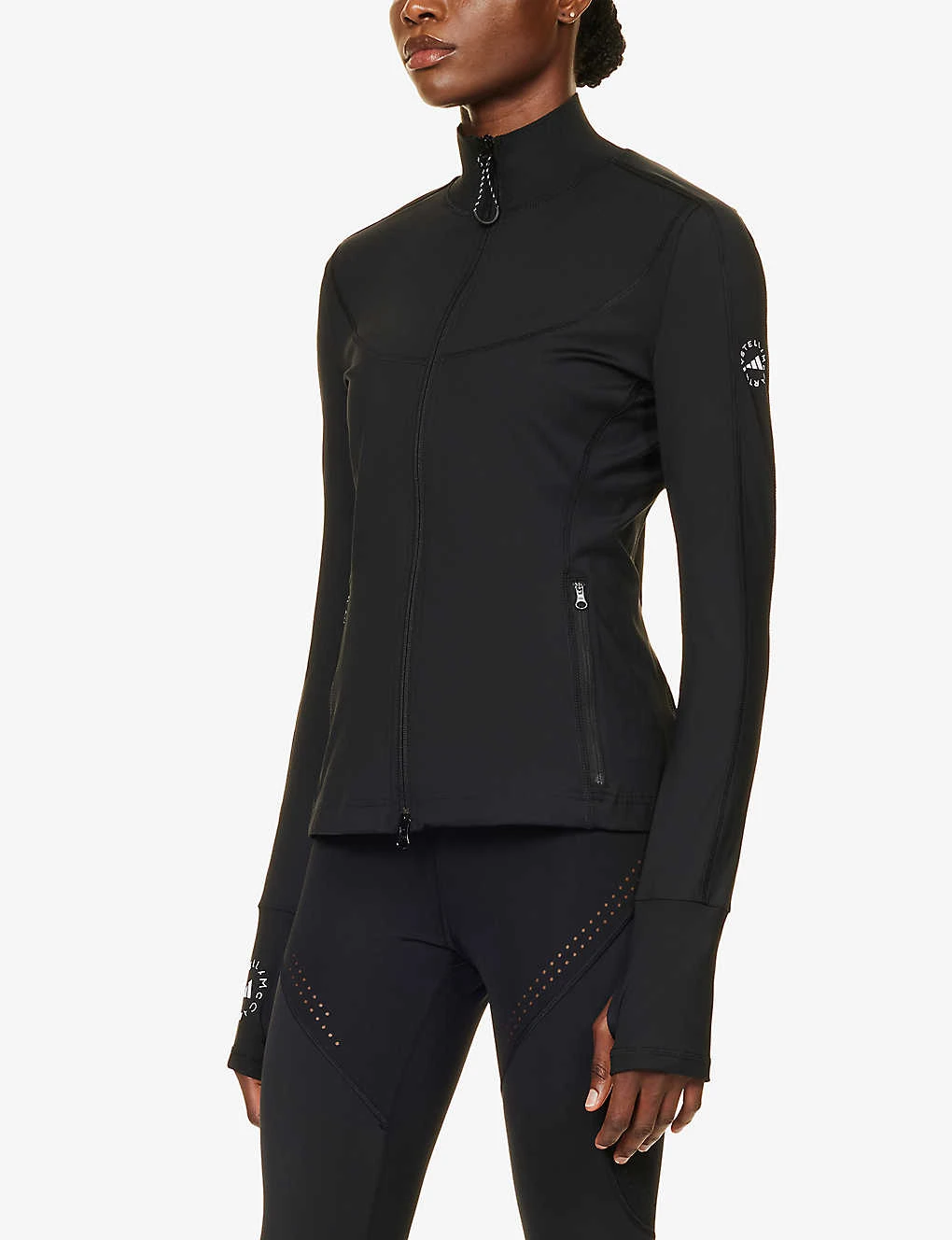 Adidas By Stella Mccartney TruePurpose Midlayer Stretch-recycled Polyester Jacket - Image 3