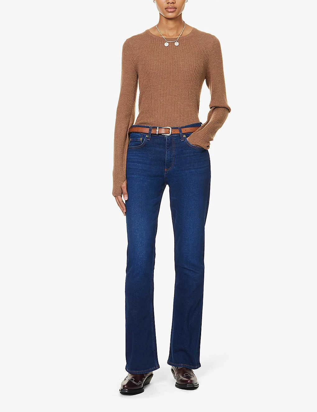 Rag & Bone Bootcut-leg Mid-rise Stretch-denim Jeans - Image 2