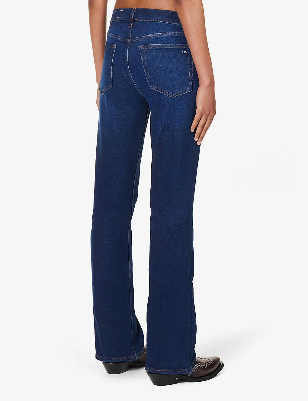 Rag & Bone Bootcut-leg Mid-rise Stretch-denim Jeans - Image 4
