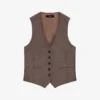 Joseph Kinglake V-neck Wool-blend Vest