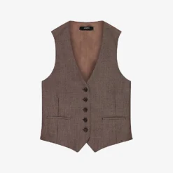 Joseph Kinglake V-neck Wool-blend Vest
