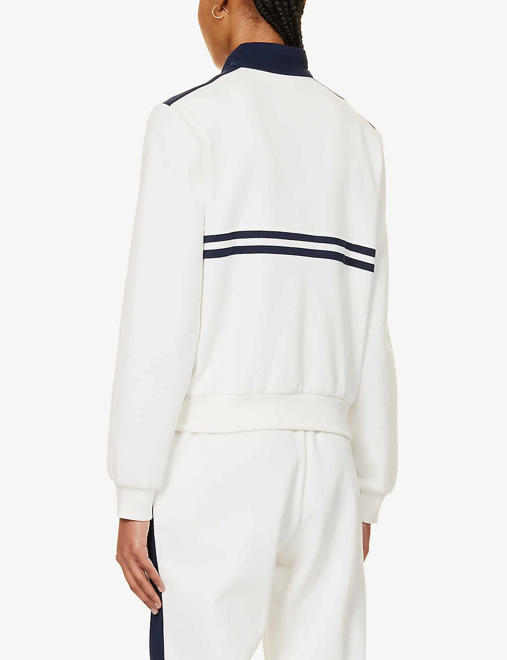 Lacoste X Sporty & Rich Cotton-blend Piqué Jacket - Image 4
